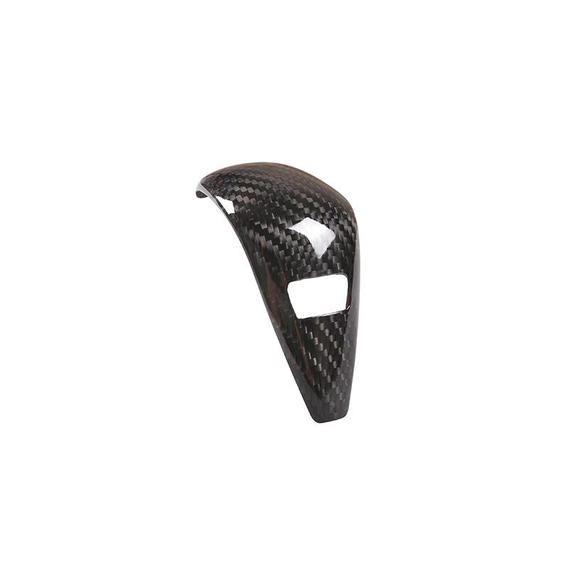 For BMW 1 3 4 Series F40 G20 G21 G22 G23 G24 Z4 2020-21 Real Carbon Fiber Car Gear Shift Knob Head Parts Cover Trim Accessories