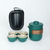 Travel Kung Fu Tea Set Small Set Portable Kuaike Cup One Pot Four Cups Outdoor Tea Pot Tea Cup Gifts