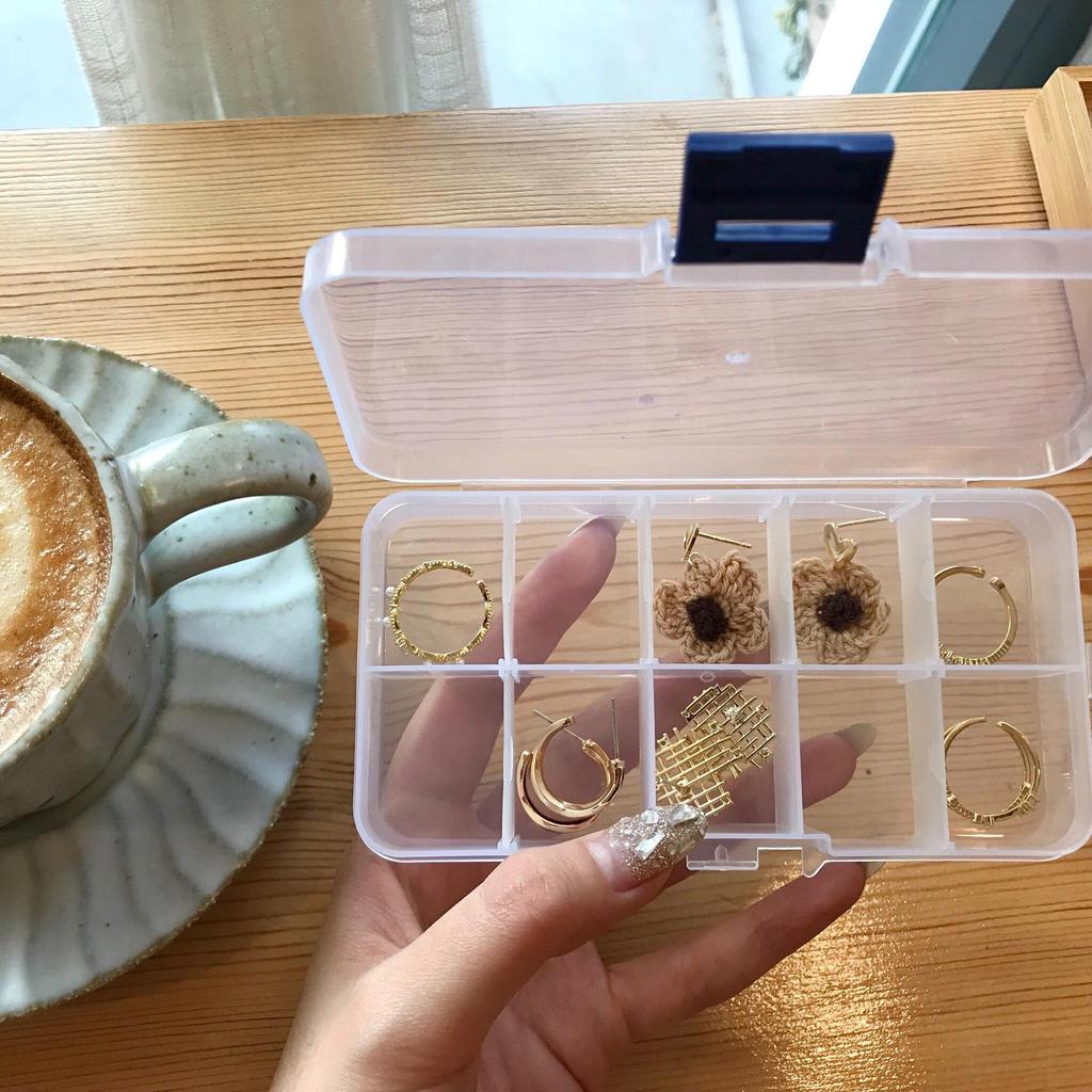 Корейские розовые серьги-пусеты в форме сердца с цветком из смолы - Элегантные и модные