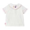 Short Sailor Made In White [MIKI HOUSE] T-shirt, Sleeve, Plain, Collar, Rabbit, Japan, Girls, Babies, Kids, Children's Clothing, 12-5205-148, 90cm,