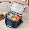 15L Insulated Bag Outdoor Large Picnic Lunch Bag Waterproof Oxford Cloth Portable Ice Pack Lunch Car Insulated Case