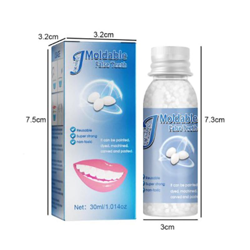 30G Resin False Teeth Solid Glue Temporary Tooth Repair Denture Adhesive Teeth