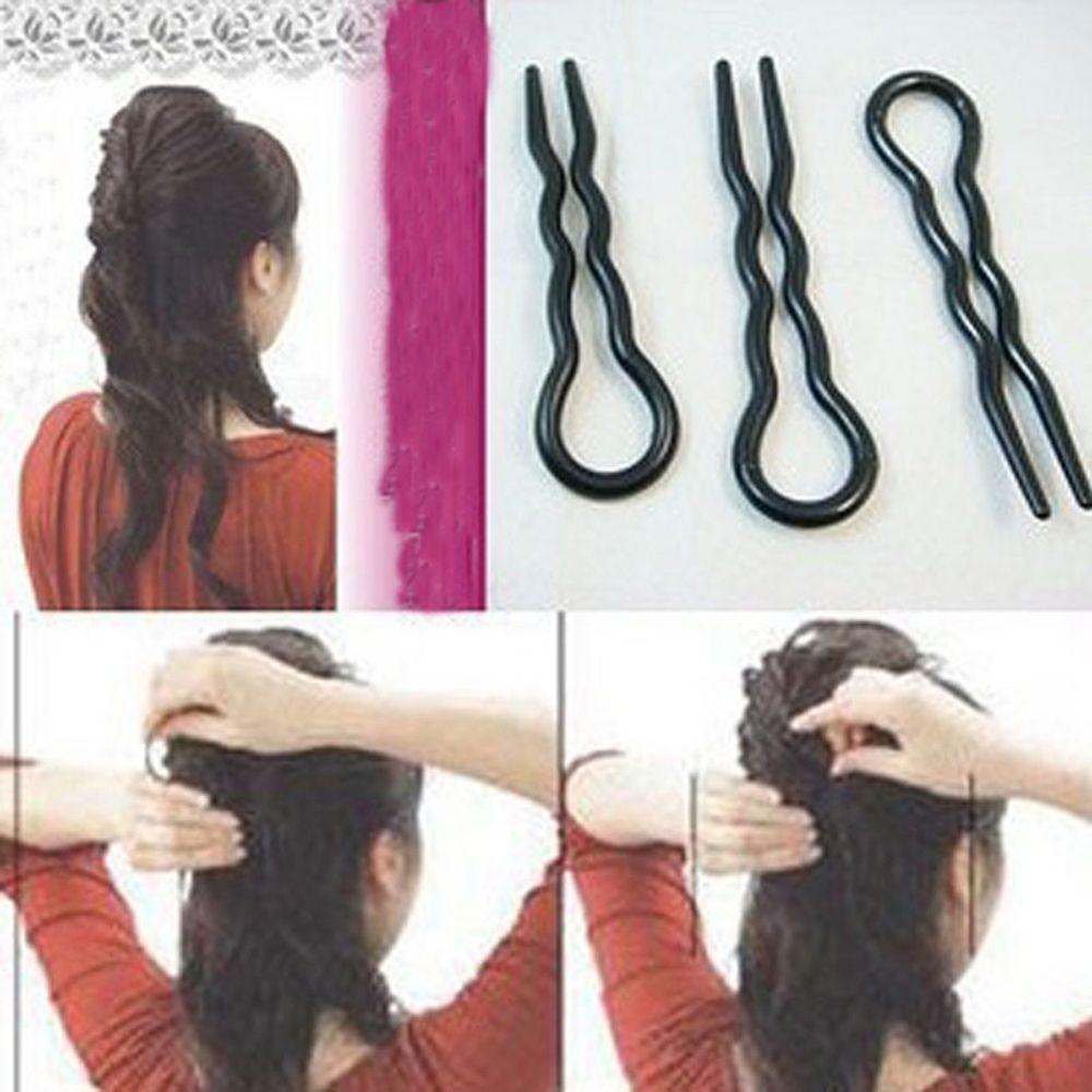 Hairstyle Hair Modelling Hairdressing Fork Tools U Shape Fork Tool Hair Fork Hair Clips Hair Pin