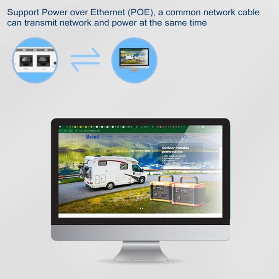 Резервный источник бесперебойного питания Power Bank с широким диапазоном входного напряжения, быстрая зарядка, универсальный, огнестойкий