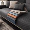 Sofa Cushion, Four-season Universal Technology Cloth, Modern High-end Light Luxury Waterproof and Non-slip Cushion, Non-stick Fur Seat Cushion Cover