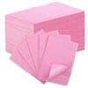 125 шт. Одноразовые коврики для ногтей Складные бумажные полотенца для маникюра, тату, салон, розовые