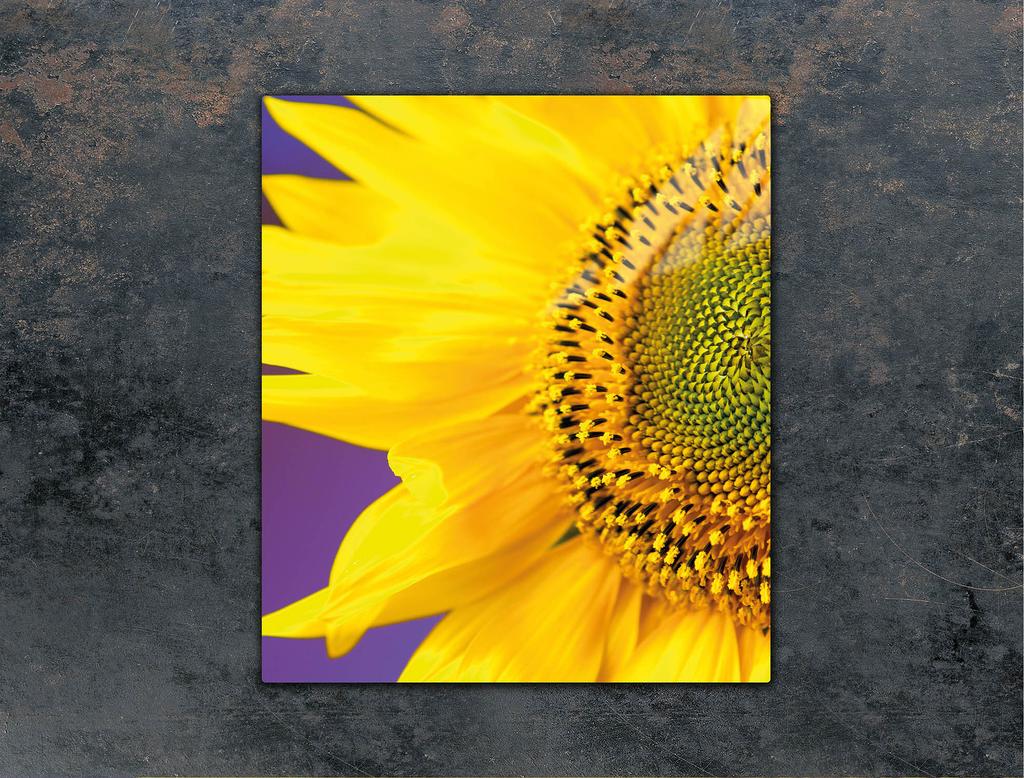 GLASS CUTTING BOARD 45x52 Flower