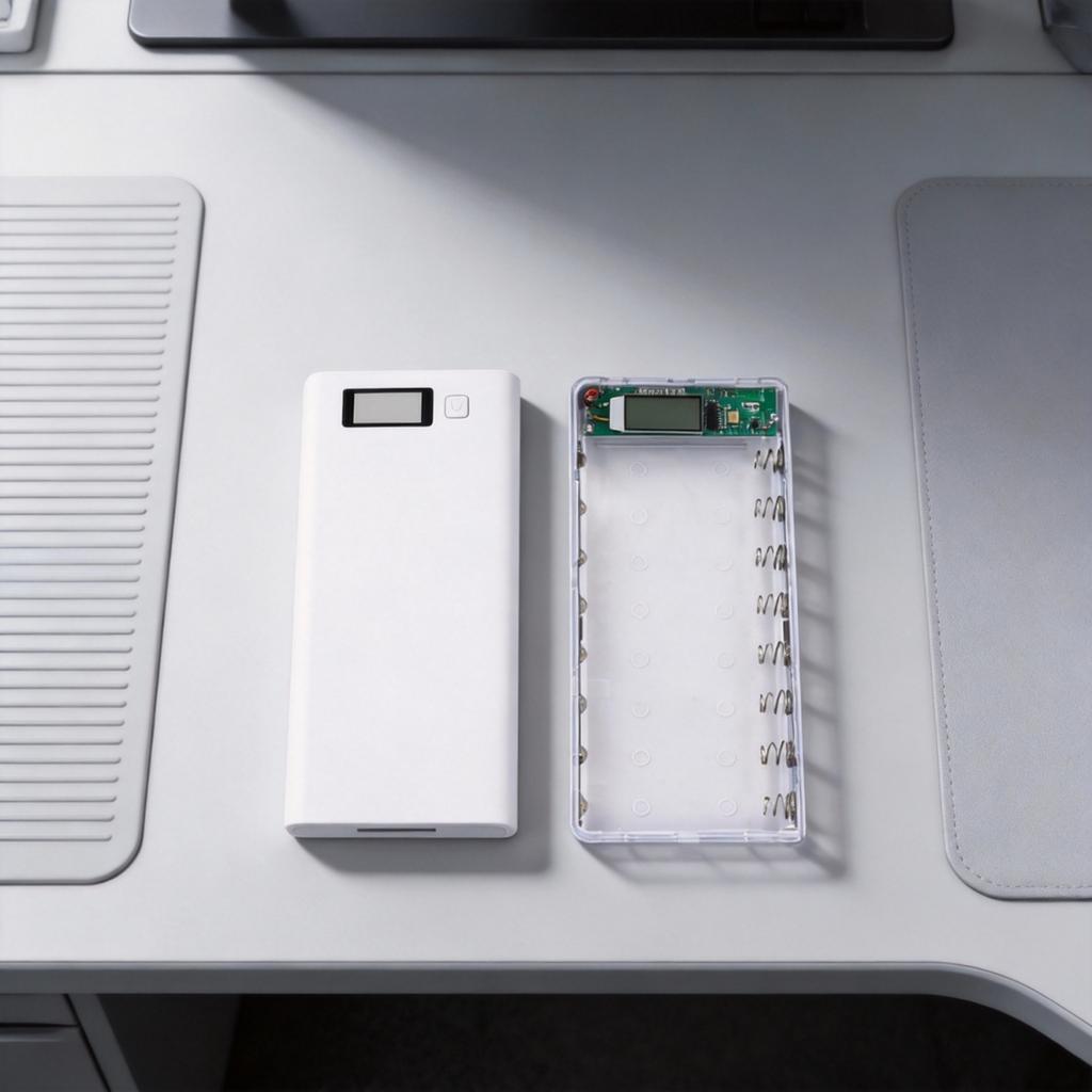 Зарядный кейс для аккумулятора Сделай сам Корпус для аккумулятора Power Bank Коробка
