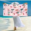 Ultra-Soft Beach Towel with Christmas Theme,Ideal for Pool - Camping, Diving - Perfect Travel Essential, Vibrant Beach Towel.