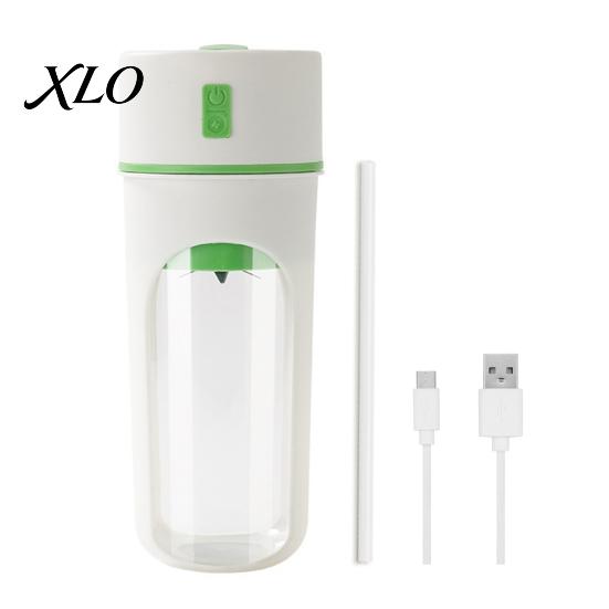 Personal Size Juicer for Work Portable Blender Cup, 480ml Capacity USB Rechargeable Juicer, Compact Battery Operated Picnic 35 Second Fast Juicing Cup