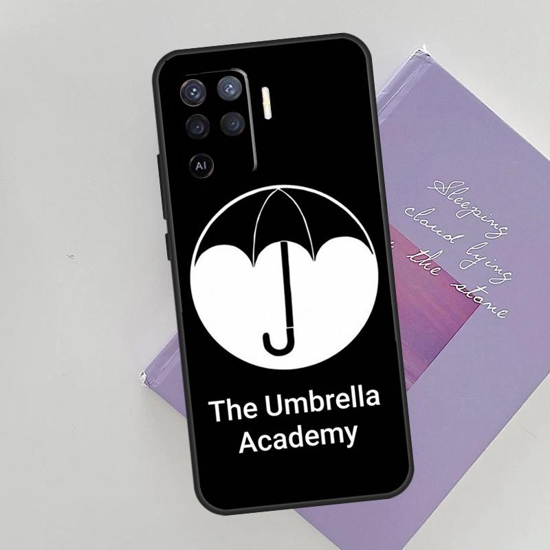 Umbrella Academy Logo Cover For Oppo A78 A98 A74 A54 A94 A15 A16 A17 A52 A72 A76 A96 A53 A57S A58 A5 A9 Phone Case