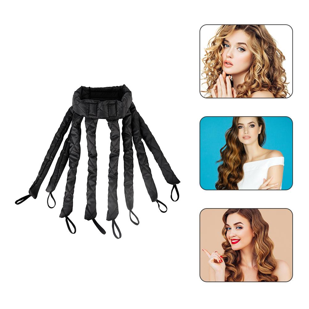 Бигуди для волос без нагрева в форме осьминога для женщин и девочек, бигуди для завивки волос, повязка на голову для дома