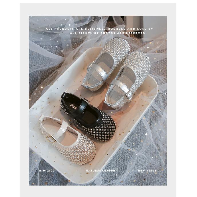 Girls' Hollow Out Full-Diamond Sandals2026Summer cool little girl's rhinestone crystal princess shoes for toddlers, young children, and older