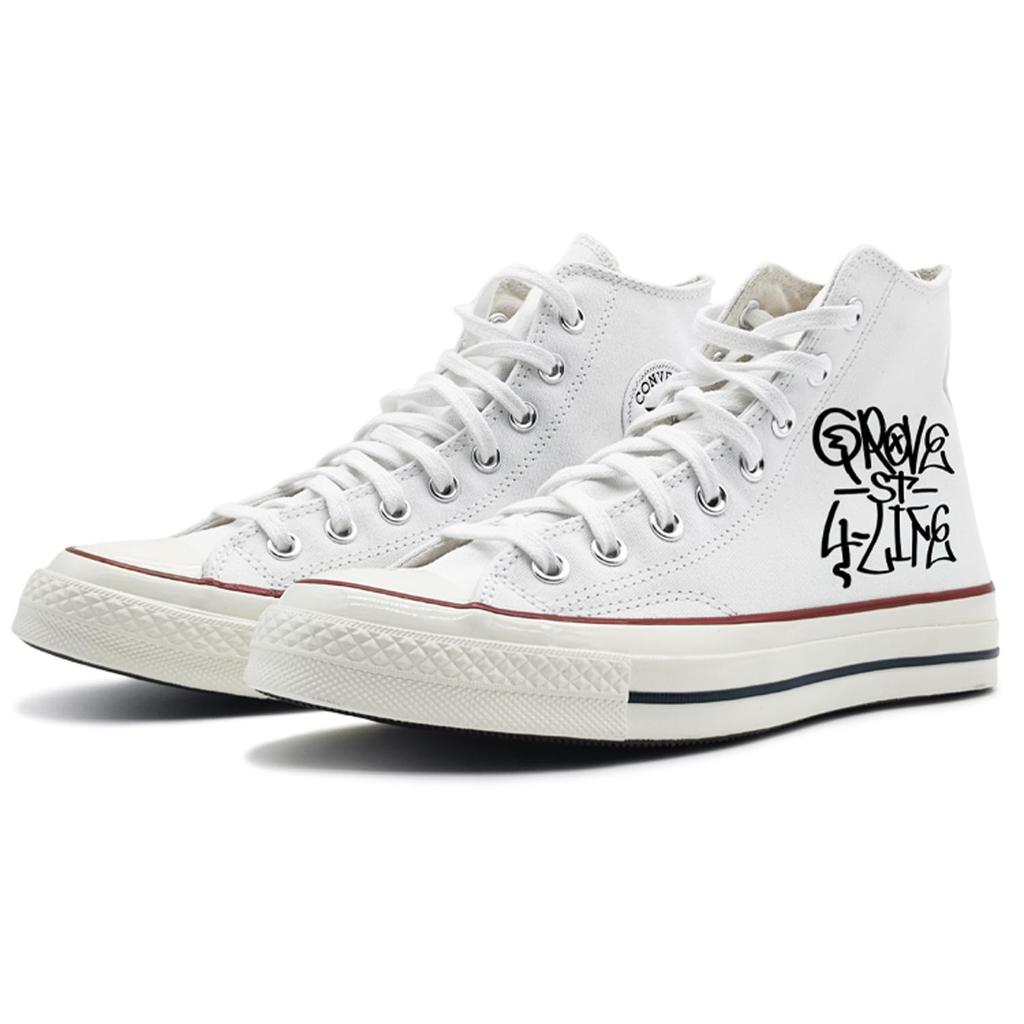 Converse Кеды Chuck Taylor High top из парусины 1970-х годов Унисекс Кремовый 162056C(Команда131-С)