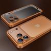 1 шт. чехол для мобильного телефона iPhone17, матовый гальванизированный ПК, противоударный, Apple 17ProMax всесторонний защитный чехол с пленкой для объектива