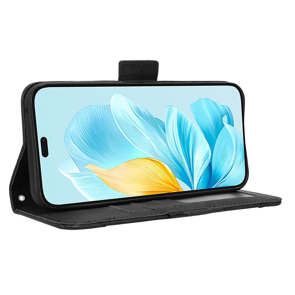 Кожаный чехол-книжка для Honor 200 Lite, противоударный чехол для телефона с несколькими отделениями для карт