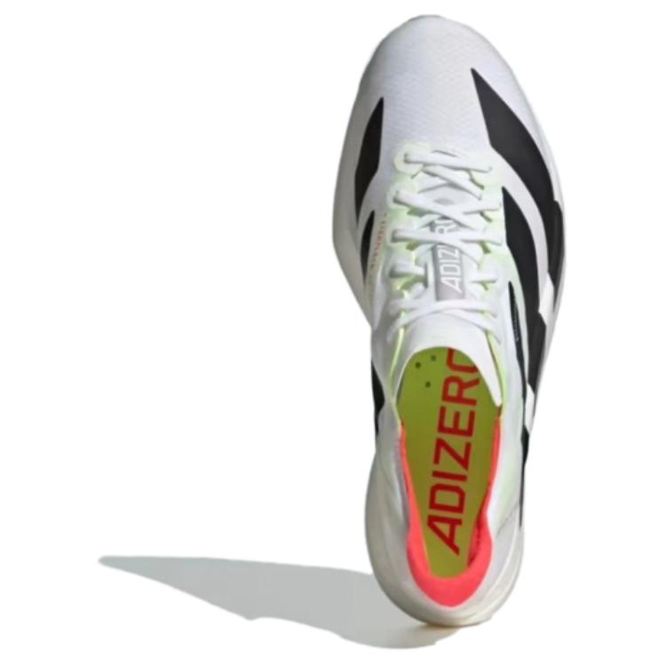 Adidas Adizero Adios Pro 4 White Black Women Sneakers Cloud-White Core-Black Silver-Metallic JR1163