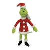 Green Shaggy Anime Figures  Christmas Decoration Green Haired Monster Figurine Adorable Plush Doll Kid Birthday Toy Gifts