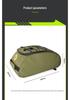 Folding Bike Quick-Release Pannier: Bicycle Luggage Rack, Tail Bag, Cycling Storage for Long-Distance Rides
