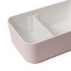 Francfranc Logo Lunch Dishwasher with Dividers Box, Single-tier, Pink, Safe,