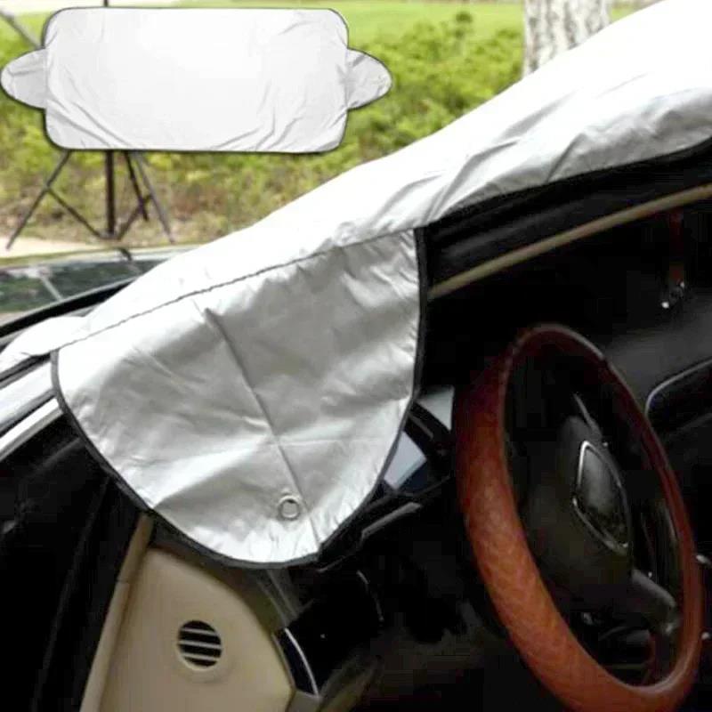 All-Weather Sunshade Plow Accessories Windshield Protector All Seasons Sunshade Ice CoverWindshield Sunshades 1