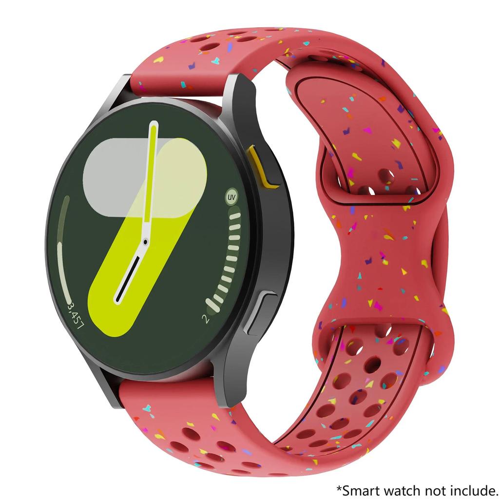 Силиконовый ремешок 18 мм 20 мм 22 мм для Samsung Galaxy Watch 7 6 5 4 5Pro 6, классический браслет для Huawei Watch GT5 4Pro 3 46 мм 18 мм