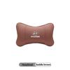 High-quality Leather Car Seat Headrest Memory Foam Comfort Pillow Auto Interior For Hyundai NLINE Genesis I30 I20 I10 Venue Getz PP37