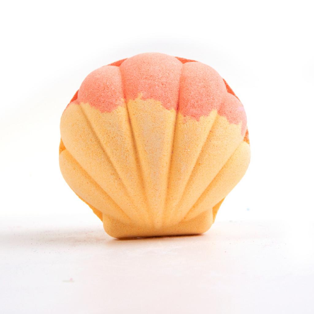 Shell Bath Balls Set Spa Essential Oil Bath Balls Bubble Pop Salt Bath Salt Balls 110g*6pcs