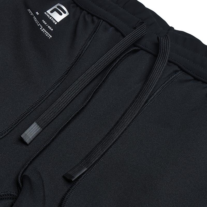 Fila Фитнес Мода Универсальные Простые Удобные Повседневные Брюки Женские низ Глубокий-Черный A11W641606FBK