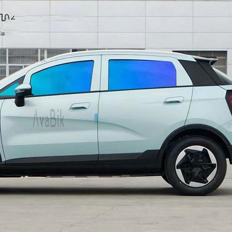 50x150/300 см Автомобильное Заднее Окно Боковое Лобовое Стекло Солнцезащитная Супер Фиолетовая Сине-Зеленая Хамелеон Тонировка VLT 59% Пленки для Лобового Стекла