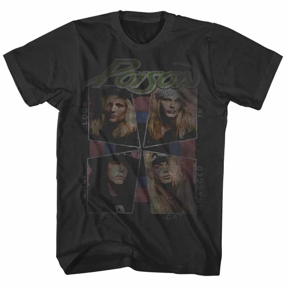 Poison Faded Cat Drag Smoke Music Children's T-shirt