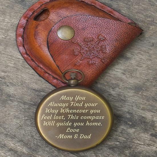 Компас, лучший подарок для него и нее, компас с гравировкой, роскошный подарок, подарок сыну
