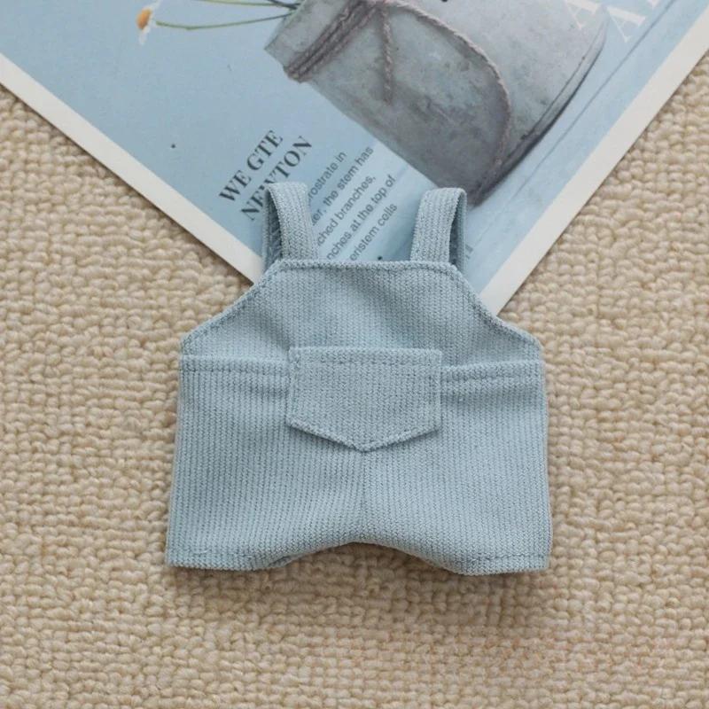 Мини Одежда для Куклы Наряд Аксессуары Для Korea Kpop Exo 15-17см Labubu Idol V1 V2 Карманный комбинезон Одежда Подарок