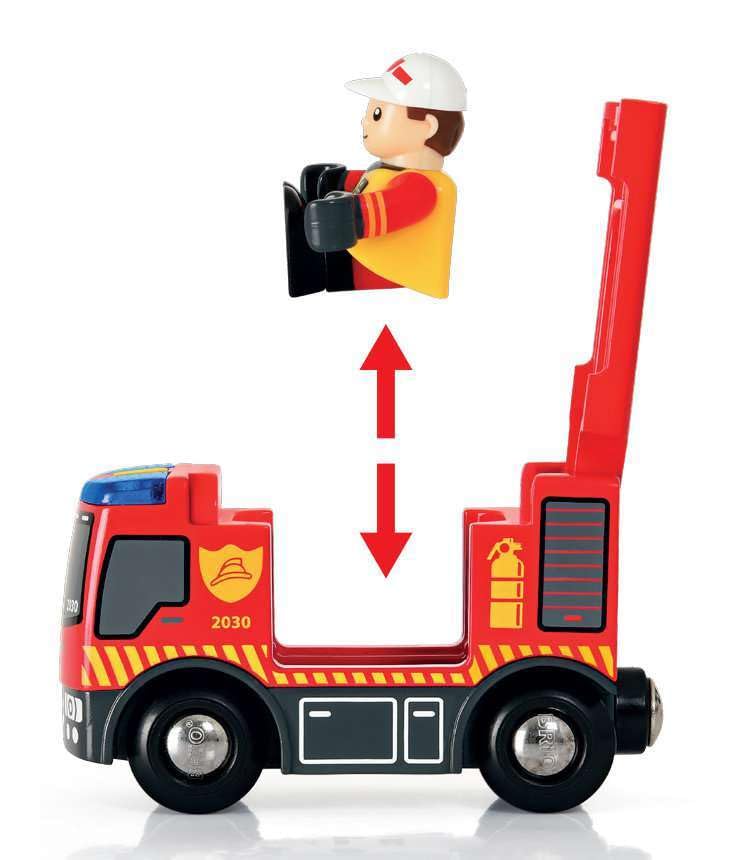 BRIO WORLD Набор для спасения людей при пожаре 33815