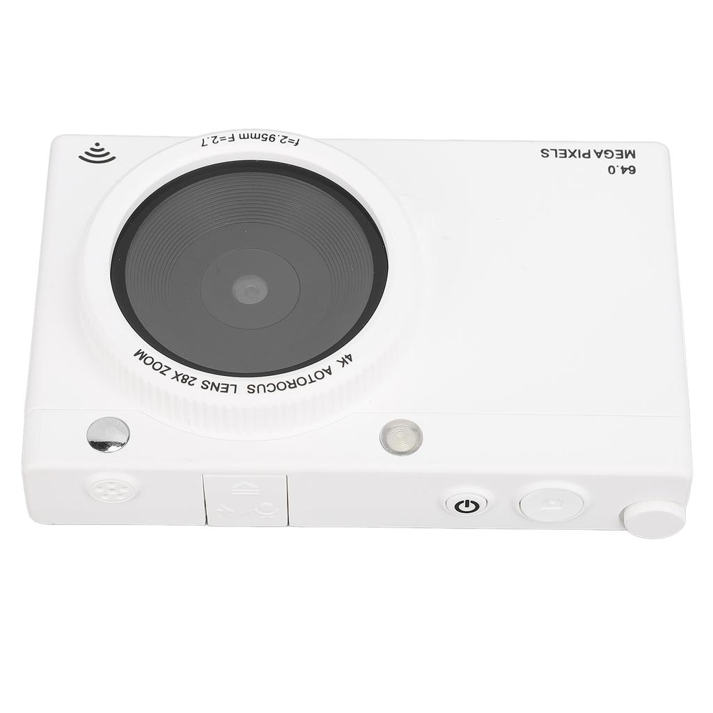 4K Digital Camera Wireless 2.83 Inch 28X Digital Zoom MP3 Autofocus Retro Compact Small Camera with 
