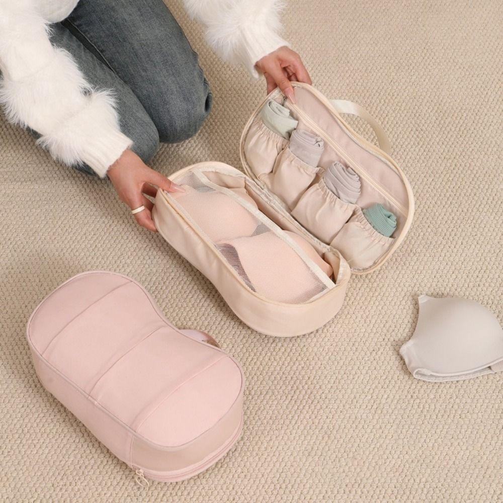 Large Capacity Underwear Storage Bag Dustproof Lightweight Clothing Sorting Bag with Handle Waterproof Underwear Packing Cube