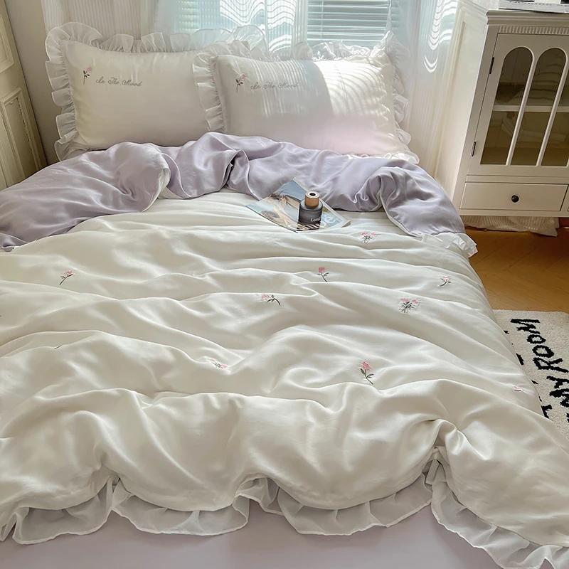 Летнее одеяло 1 шт. Прохладное одеяло Новое жаккардовое кружево Корейская версия Летнее одеяло для кондиционирования воздуха Машинная стирка Бытовое Подарок для мамы