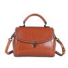 Genuine Leather Women's Handbag Cowhide Women's Handbag Simple Premium Sense All Match Large Capacity Crossbody Bag