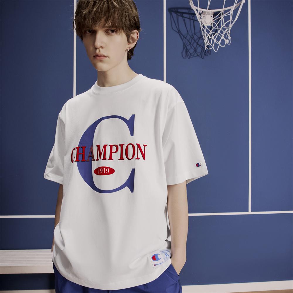 Champion Short Sleeved T Shirts Japan Version Unisex U4ASSJM23