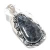 Larvikite Gemstone Handmade 925 Sterling Silver Jewelry Pendant 2.56" C8n59