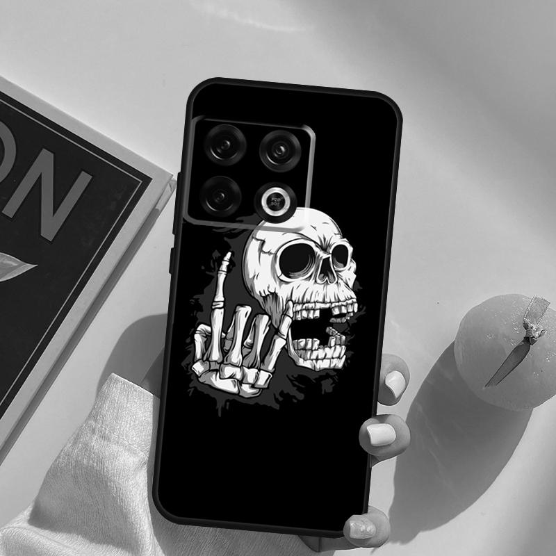 Чехол-череп в стиле Rock and Roll для OnePlus 15 13 12 11 13R 12R 10T 8T 13T OnePlus Nord 5 CE 3 2 4 Lite N20 N30