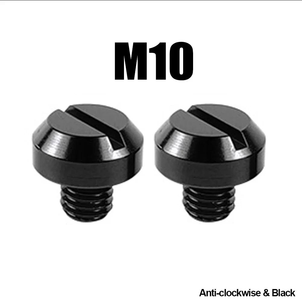 2 шт. M8 M10*1,25 винты для отверстия зеркала мотоцикла для Yamaha Honda Kawasaki Suzuki BMW Aprilia Ducati Universal