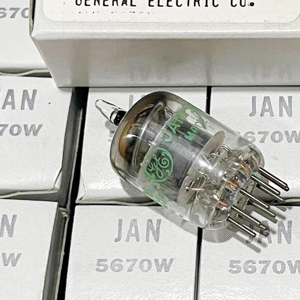 Оригинальная американская GE JAN 5670W 5670 Вакуумная электронная лампа Улучшение 5670 6N3 396A 2C51 12B4A HIFI Аудиолампы Клапанный усилитель Усилитель DIYХороший продукт