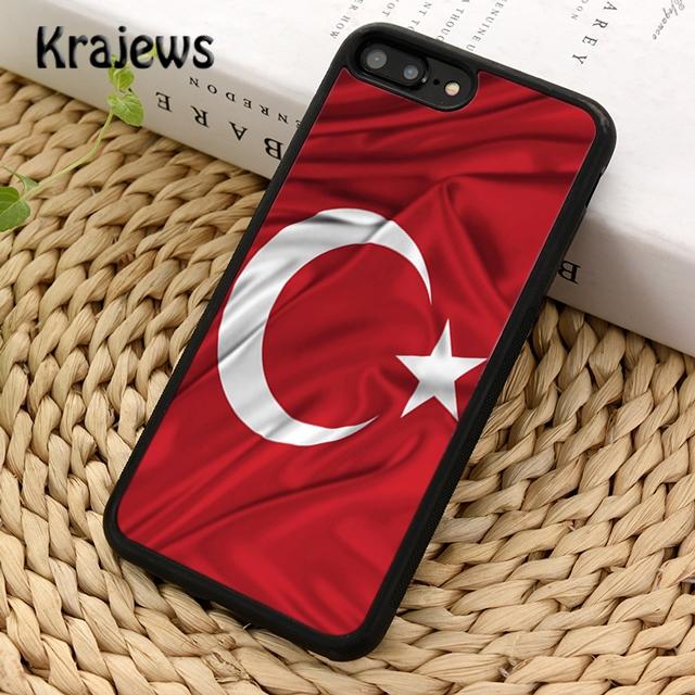 Krajews Republic Turkey Flag Ankara For iPhone 17 Air 16 Phone Case Cover 15 14 plus 12 13 pro max Fundas