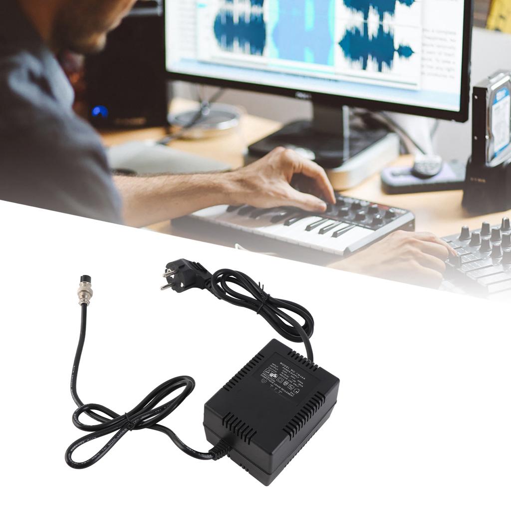 18V 1.6A Mixing Console Mixer Power Supply AC Adapter 3?Pin Connector
