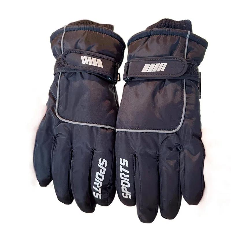 Термо Мультифункциональные Зимние Лыжные Перчатки Водонепроницаемые Сохраняющие Тепло Мужские Варежки Утепленные С Полными Пальцами Перчатки для Вождения Езды