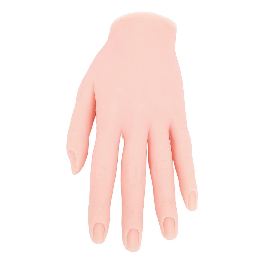 Практика Рука для ногтей Силиконовый женский манекен в натуральную величину Модель Левая рука для начинающих Салон Arti