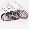 Concise Women Hair Accessories High Elastic 3 in 1 Hair Ring Hair Tie Rope