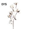 1Pc 10 Head Artificial Flower Easy To Maintain Plastic Cotton Branches Fake Plant Home Decor