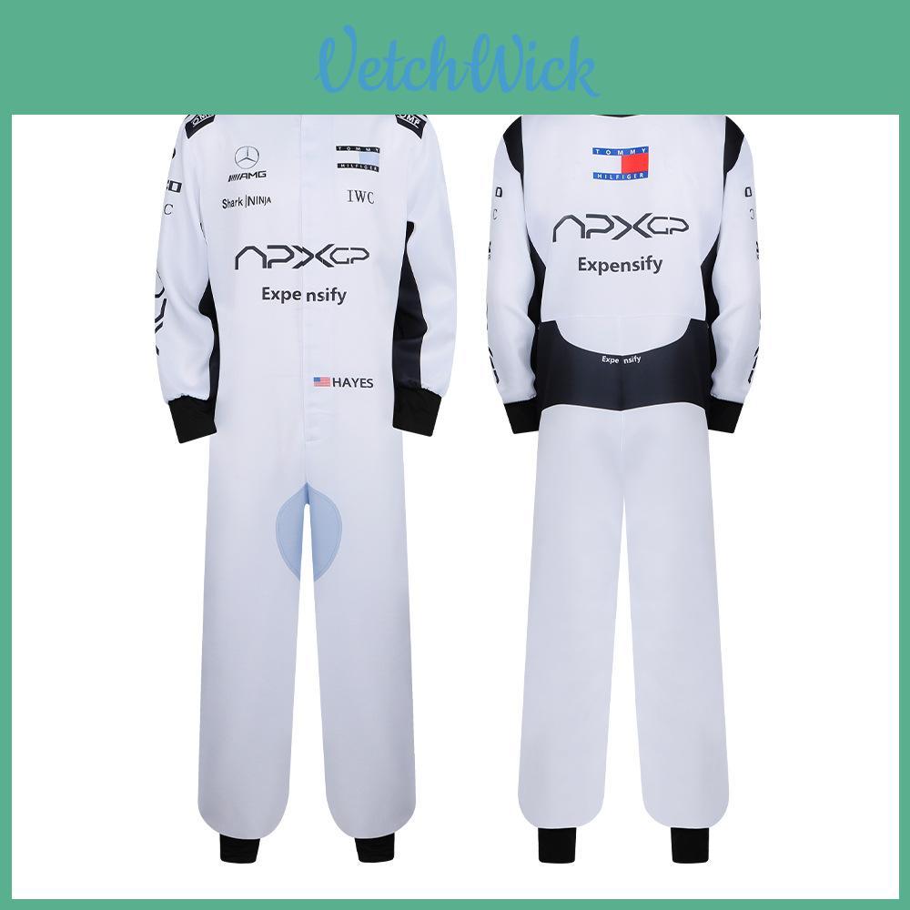 F1 The Movie Childrens Racing Suit Cosplay Costume With Polyester Fabric For Play And Performance